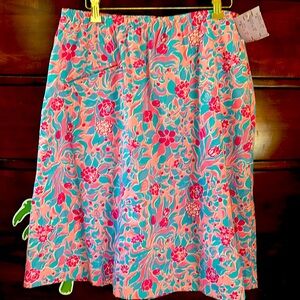 NWT Vintage Lilly Pulitzer The Lilly Label Tulip Print Skirt